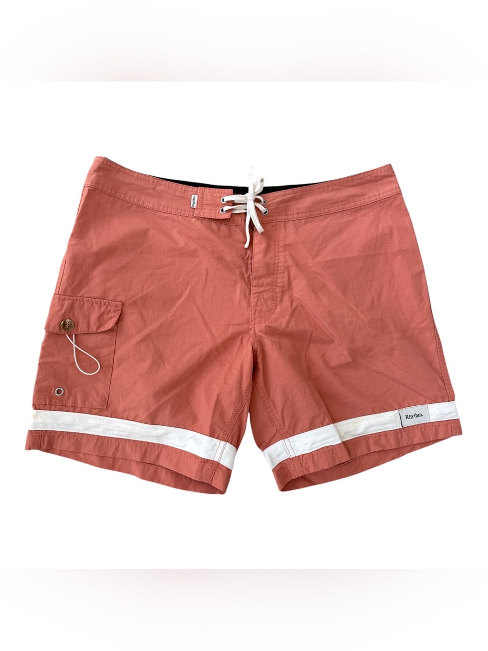 Rhythm Mens Boardshorts Heritage Swim Trunk